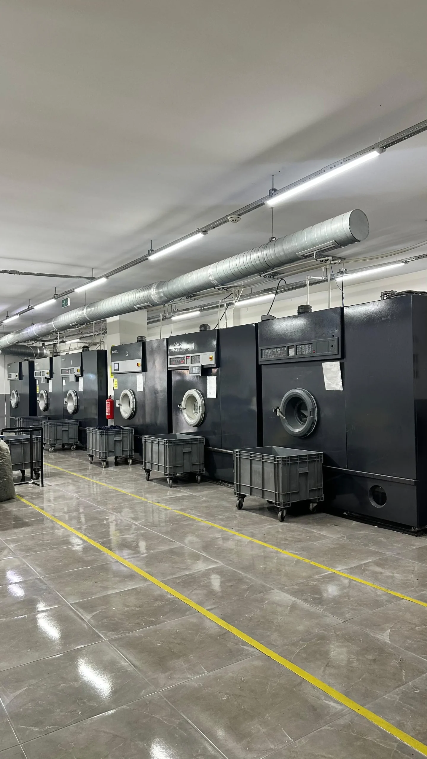 böwe kuru temizleme makinesi